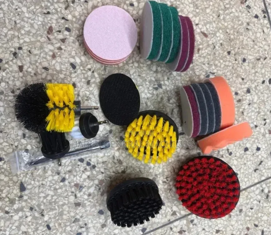 Car Detailing Brush Washing Kit/Brushes/ Pads Sponges Exterior Cleanin