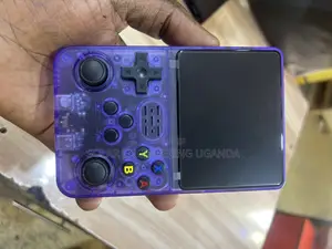 R36s Handheld Retro Game Console – 64gb – Transparent Purple