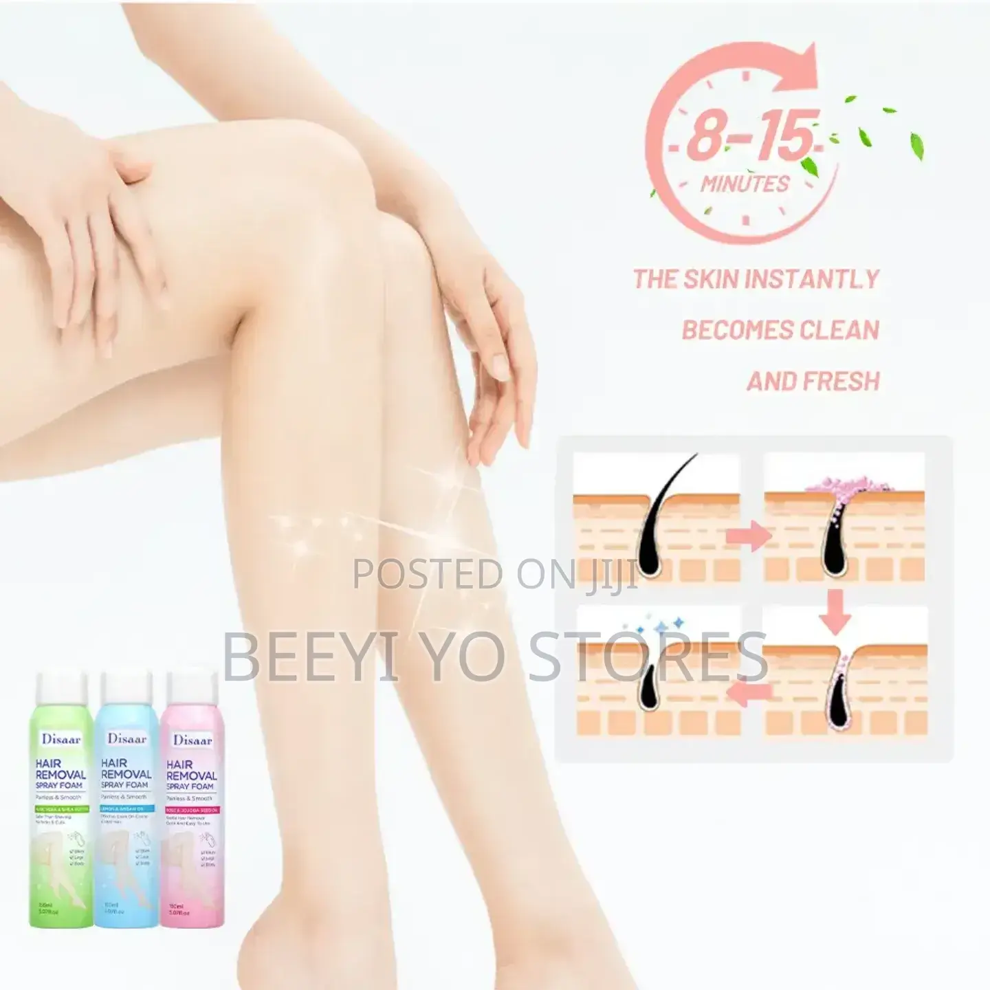 Disaar Hair Removal Spray Foam