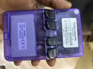 R36s Handheld Retro Game Console – 64gb – Transparent Purple