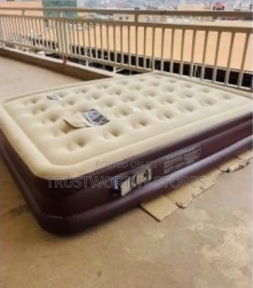 Brown Self Inflatable Mattress - High Density (5by6)