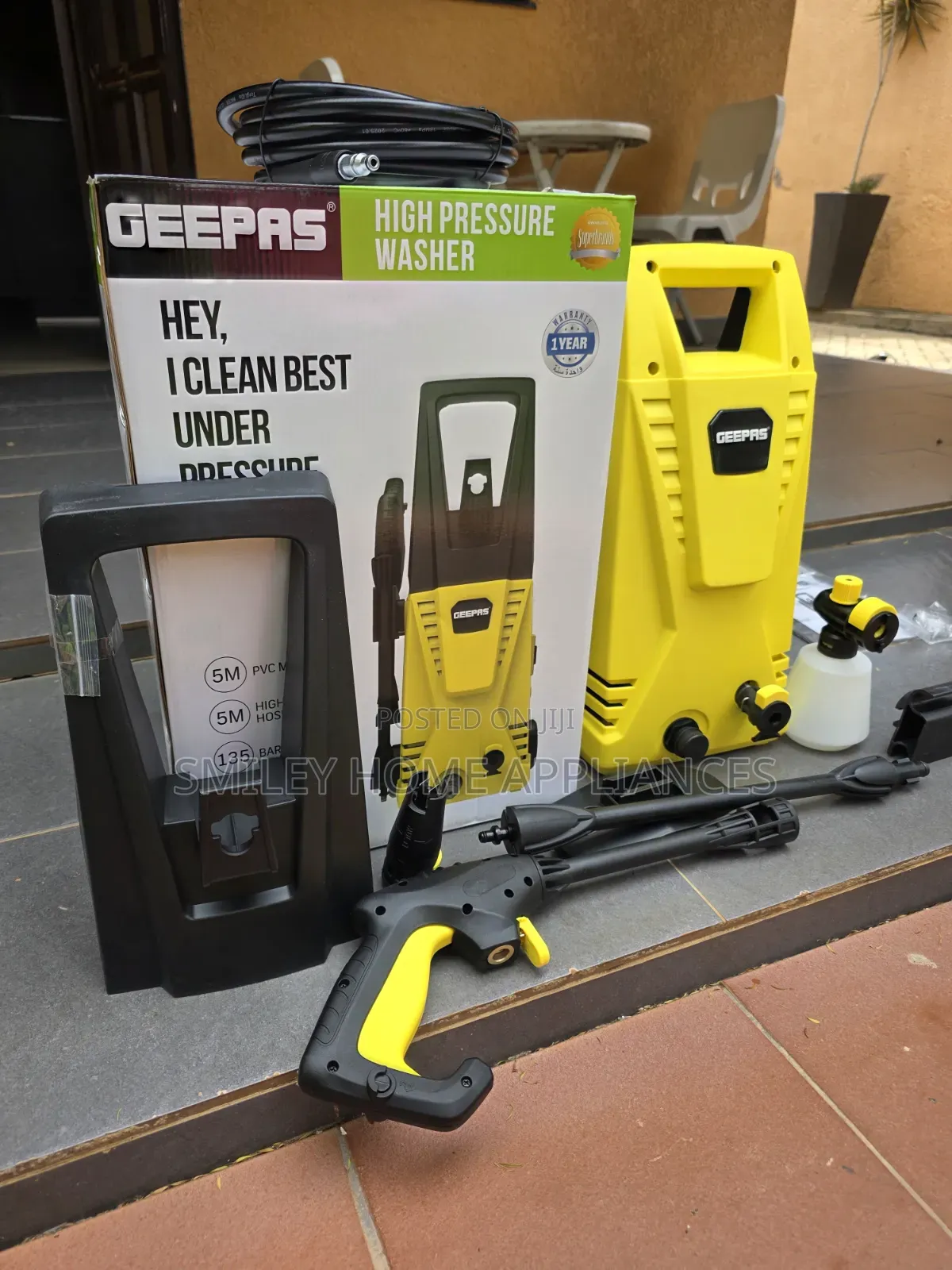 Brand New Geepas High Pressure Car Gun at 20% Discount Sales