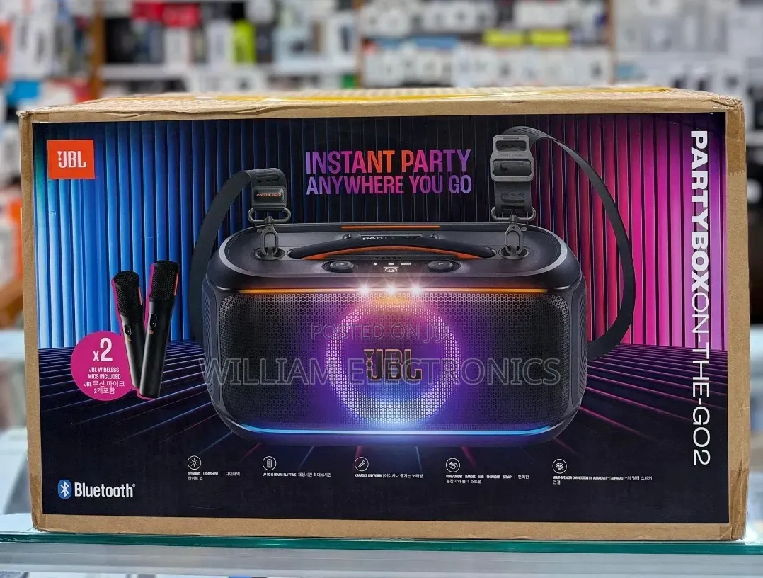 JBL Party Box on the Go 2 Speaker