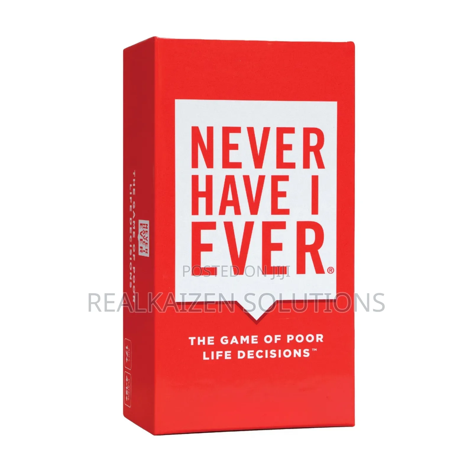 Never Have I Ever Card Funny Game Party Game of Poor Life Decisions