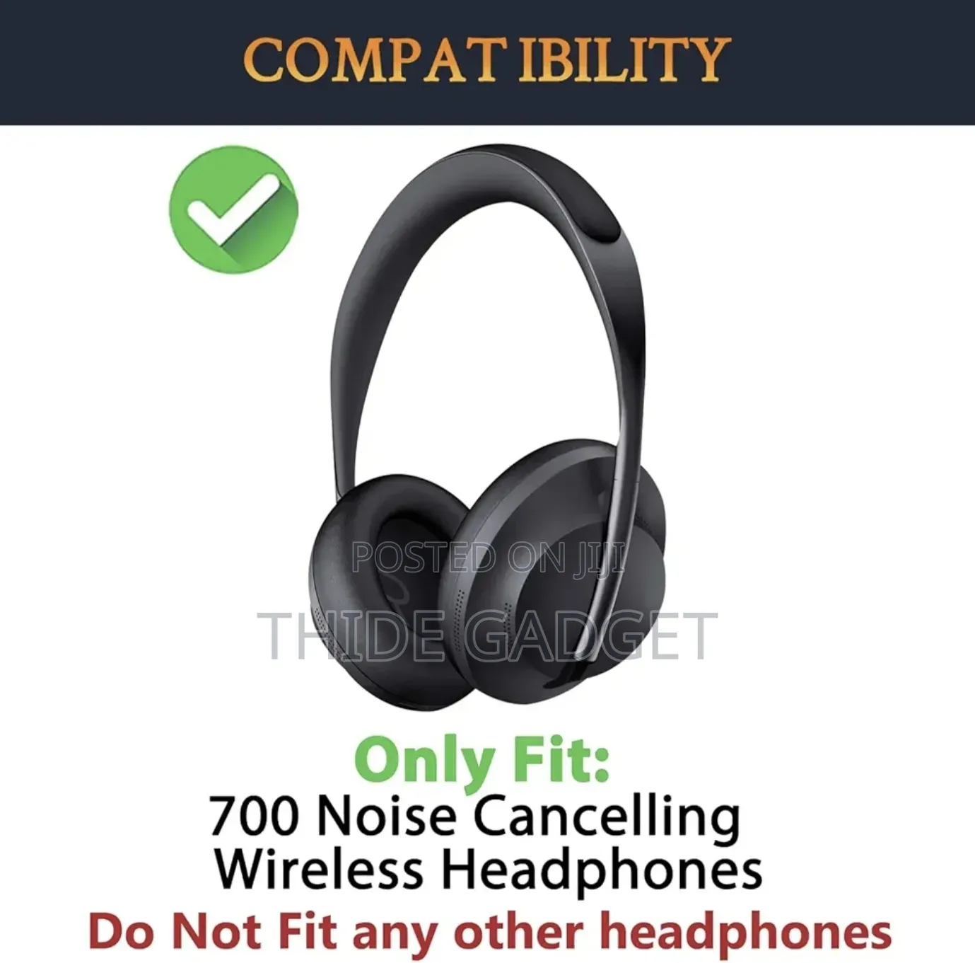 Bose 700 Nc Replacement Earpads/ 700nc Earcups Memory Foam