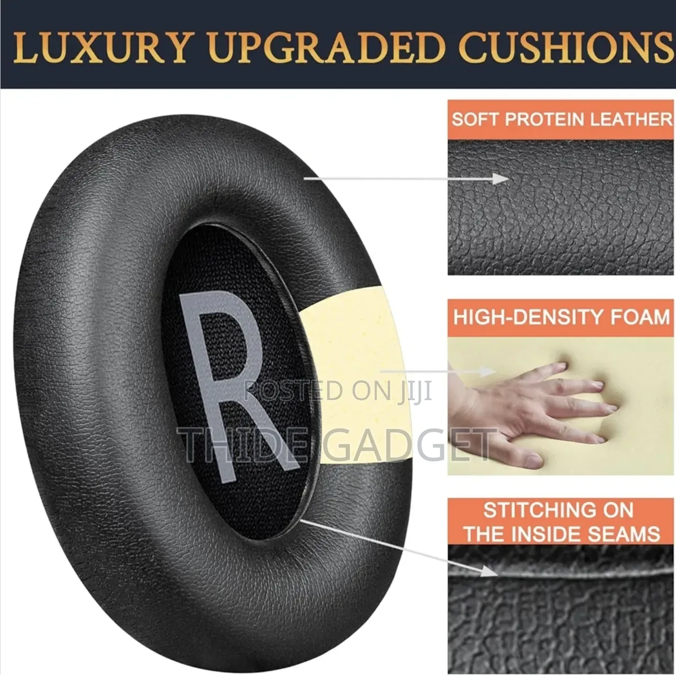 Bose 700 Nc Replacement Earpads/ 700nc Earcups Memory Foam