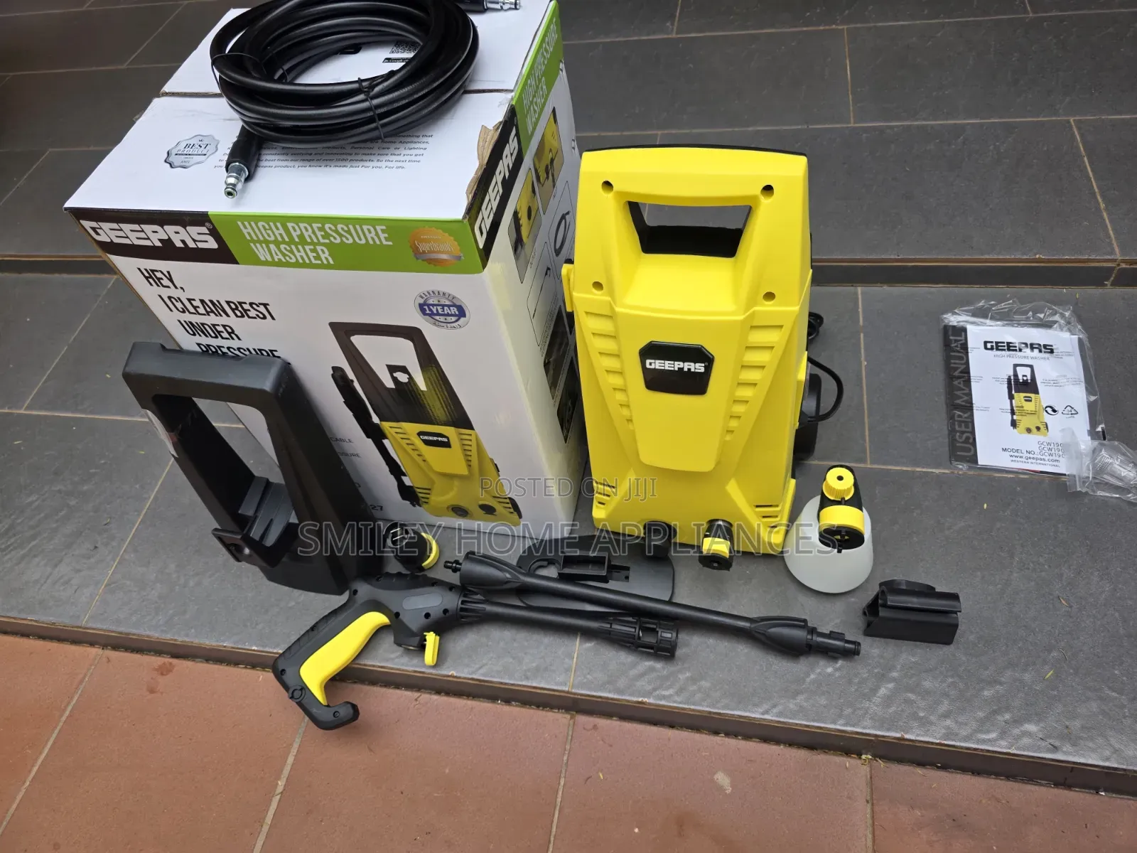 Brand New Geepas High Pressure Car Washer Gun at 20% Off Discount Sales