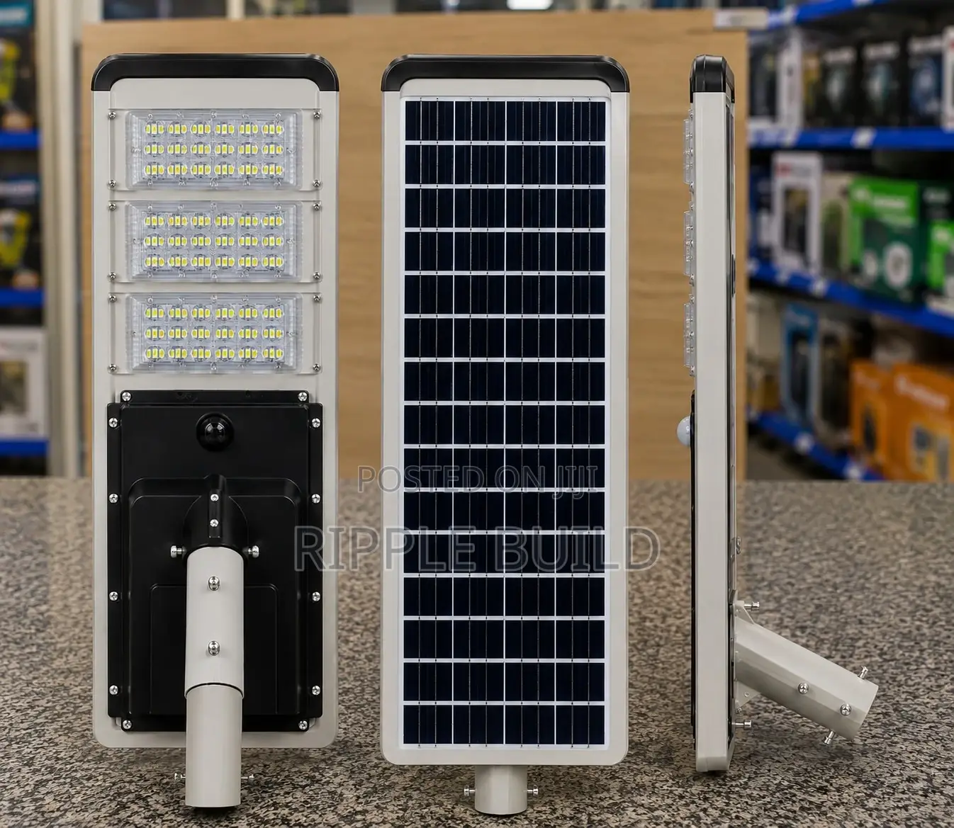 100w Solar Street Light | All-in-one Led Security Street Ligh