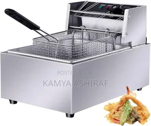 Stainless Steel Single Deep Fryer,