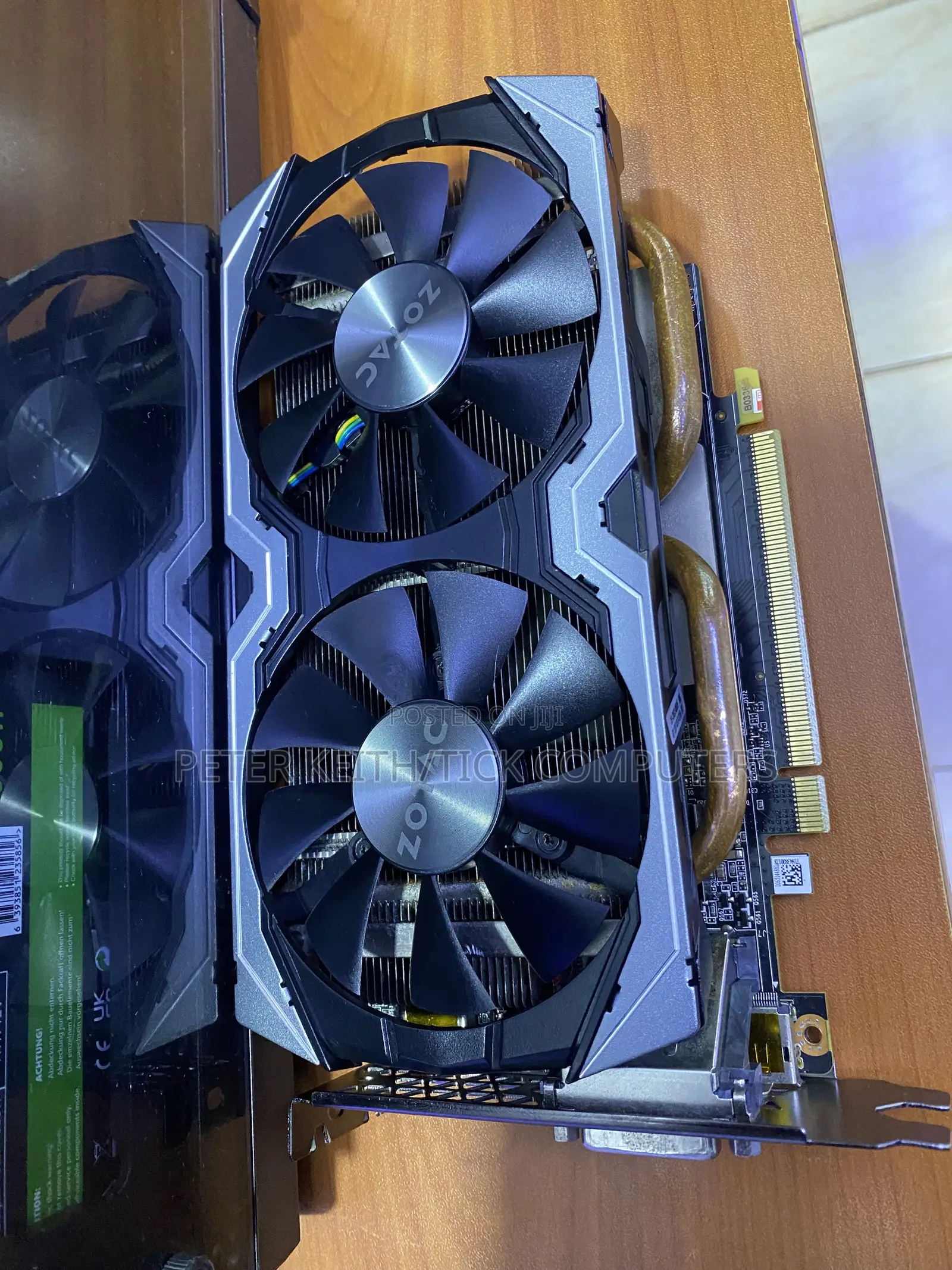 Nvidia Zotac Geforce GTX 1060 Amp Edition 6gb Gddr5 Graphics Card