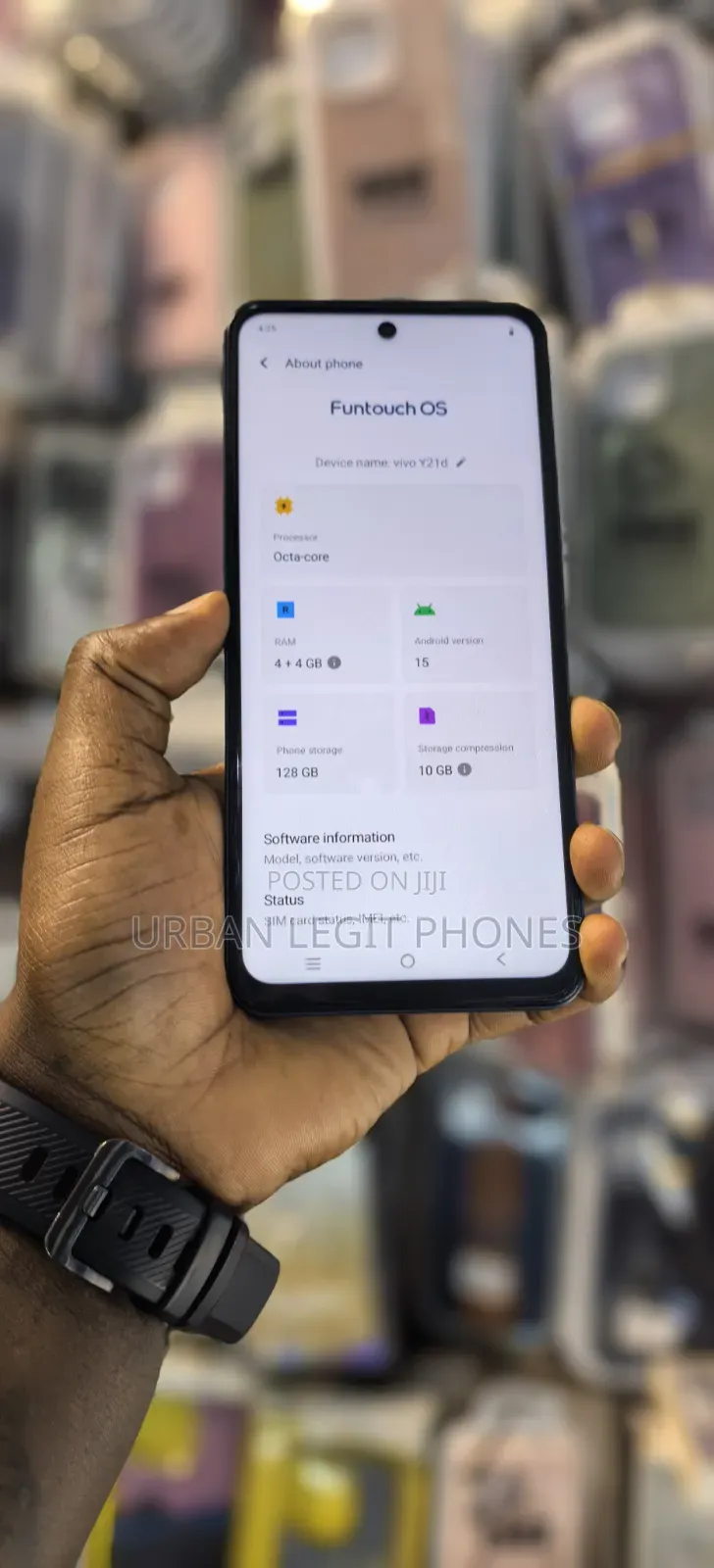 Vivo Y21d 128 GB Green
