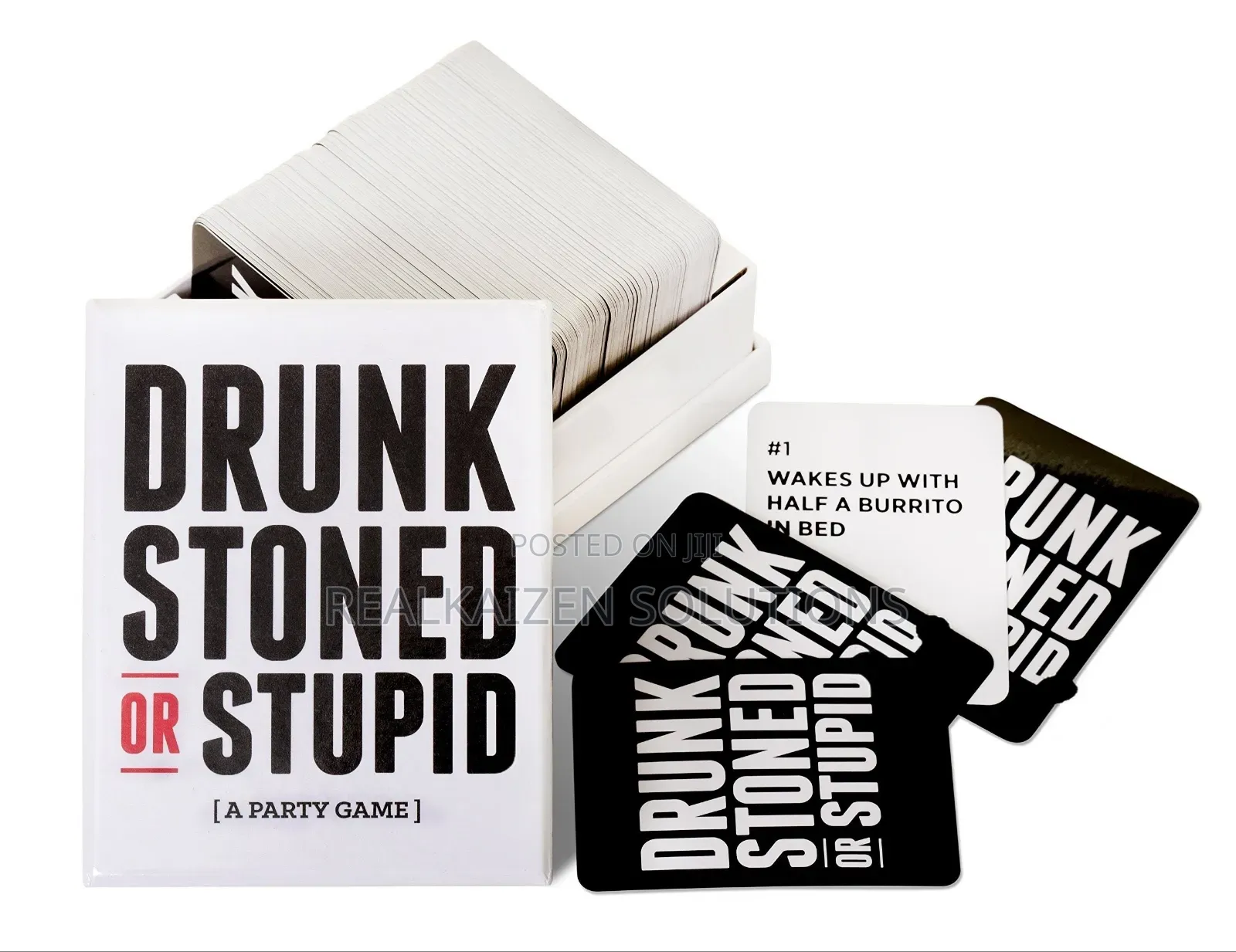 Drunk Stoned or Stupid Funny Adult Game Night Card Game