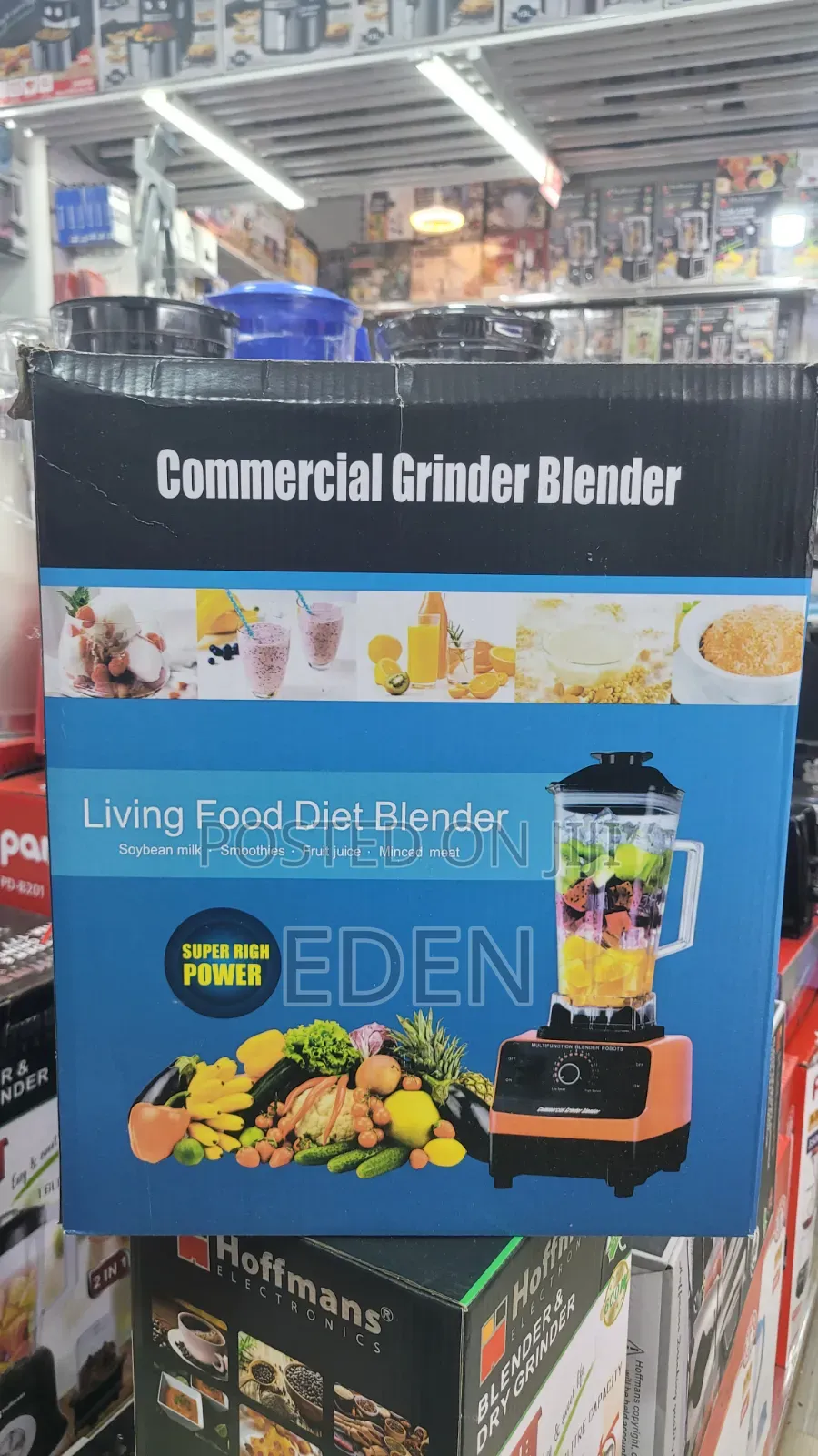 Silver Crest Sc-1589 Commercial Blender For Heavy Duty Works Busines