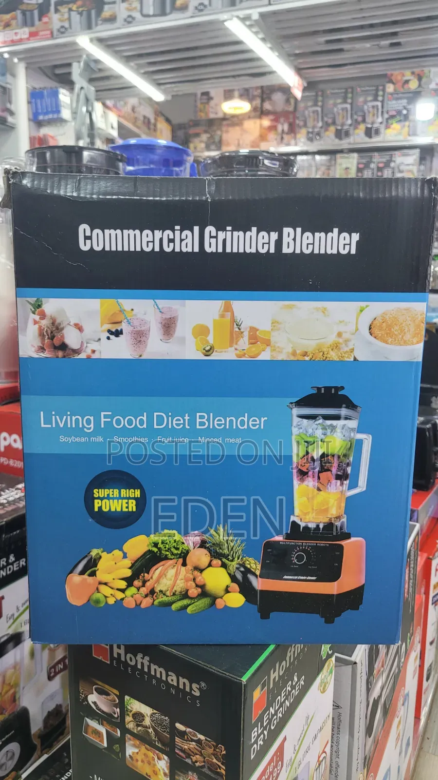 Silver Crest Sc-1589 Commercial Blender For Heavy Duty Works Busines