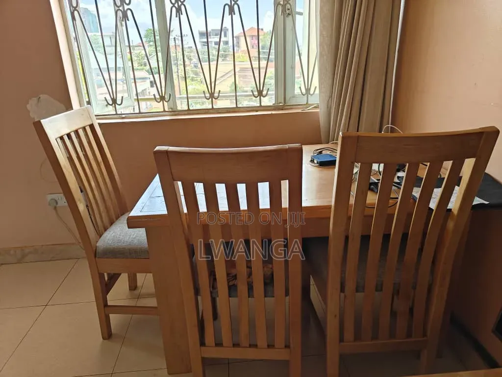 Dining Table With Four Chairs