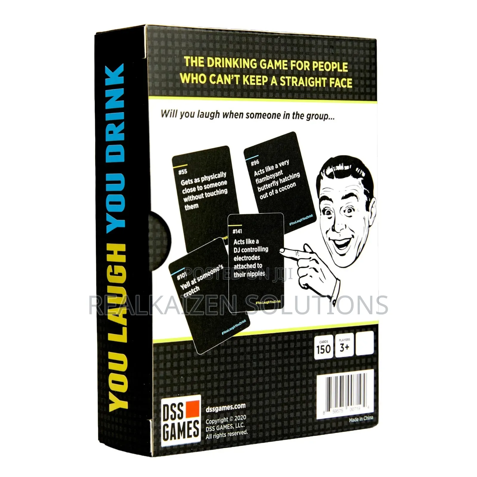 You Laugh, You Drink| Adult Hilarious Funny Party Card Game