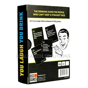 You Laugh, You Drink| Adult Hilarious Funny Party Card Game