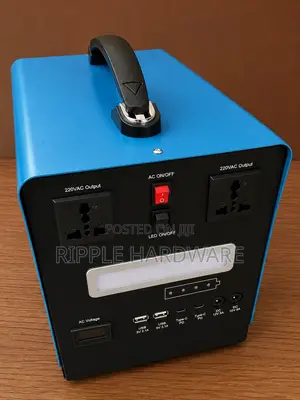 500w Portable Power Station | Rechargeable Backup Power Generator