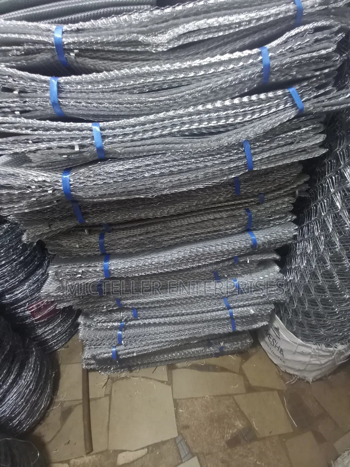 Expanded Metal Lathing Of Different Colors