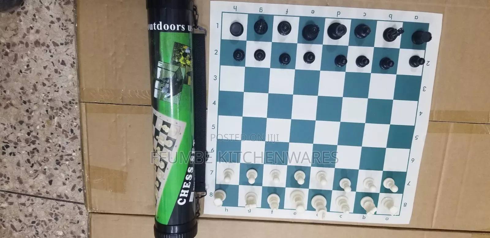 Roll Up Chess Board Medium