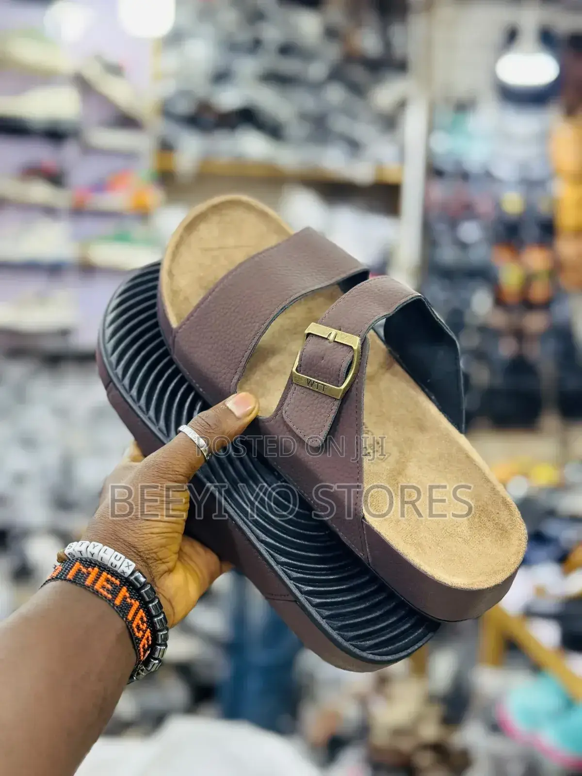 Stylish Men’S Double-Strap Comfort Sandals – Grey