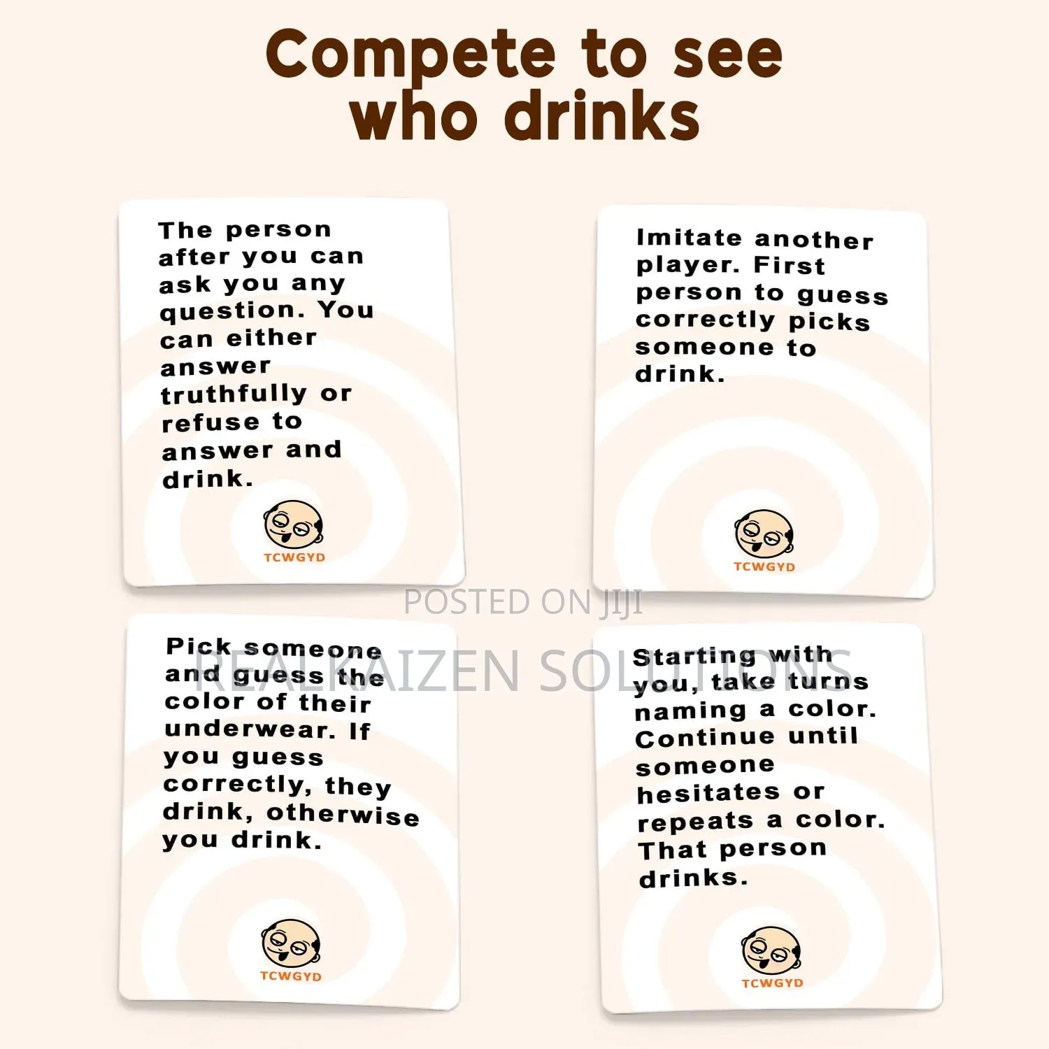 These Cards Will Get You Drunk| Fun Adult Drinking Game for Parties