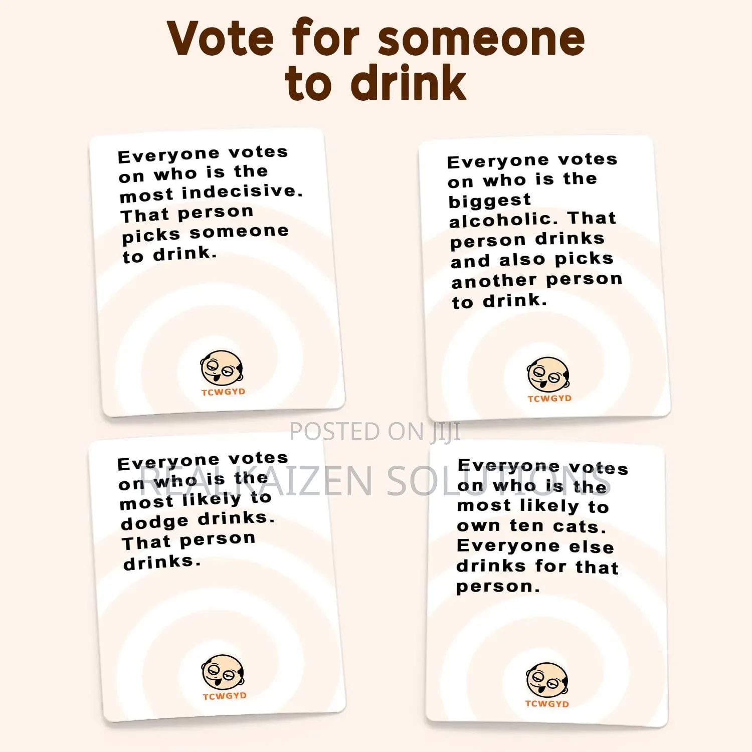 These Cards Will Get You Drunk| Fun Adult Drinking Game for Parties