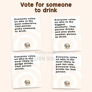 These Cards Will Get You Drunk| Fun Adult Drinking Game for Parties
