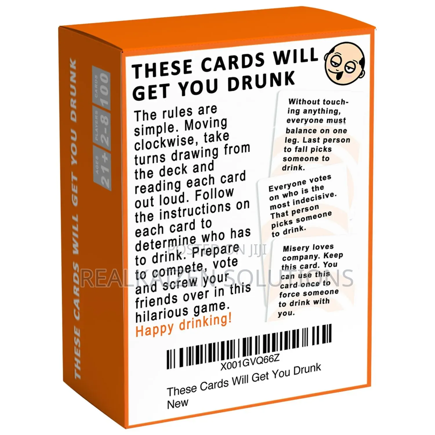 These Cards Will Get You Drunk| Fun Adult Drinking Game for Parties