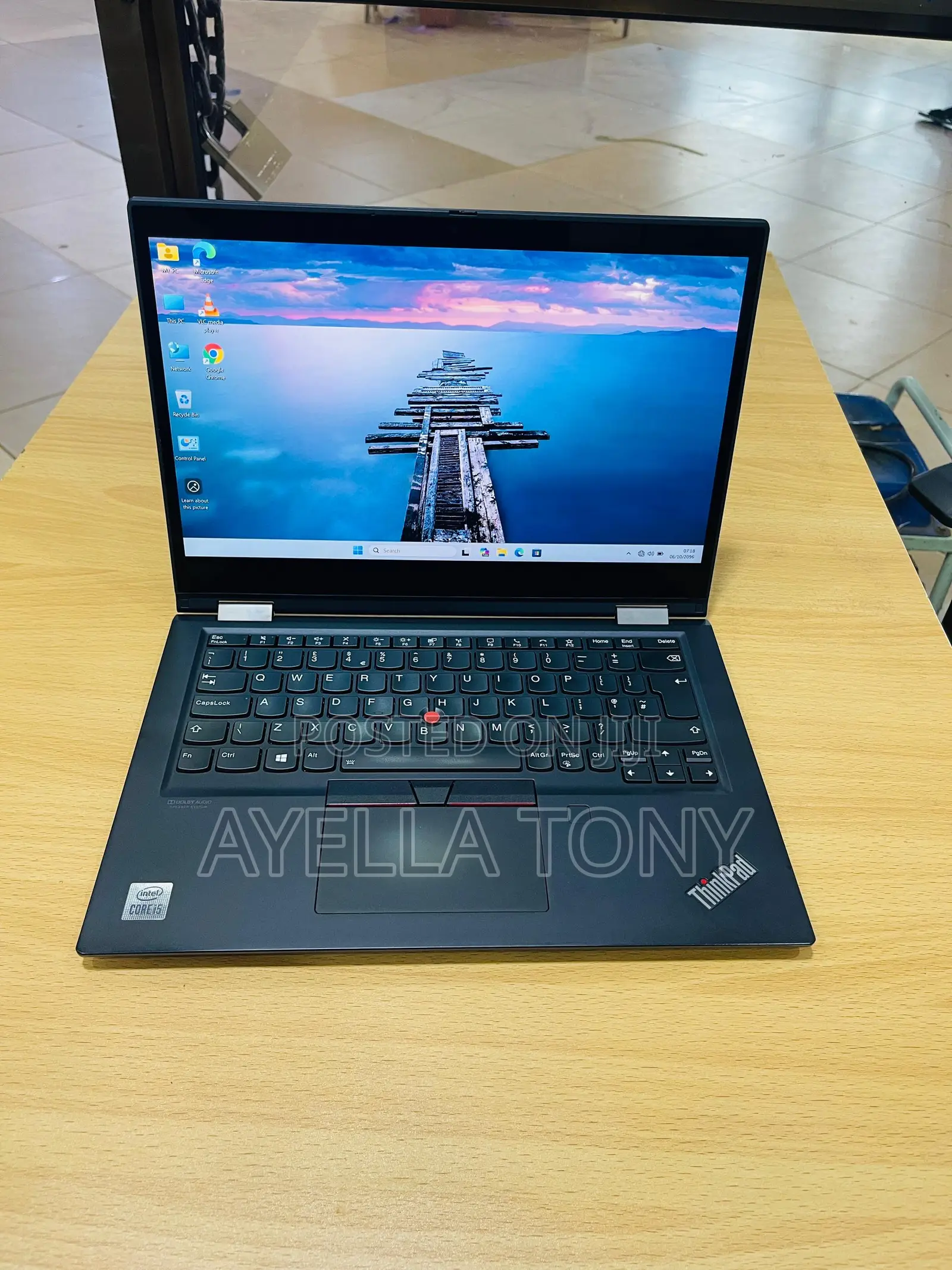 New Laptop Lenovo ThinkPad x13 Yoga 8GB Intel Core i5 SSD 256GB