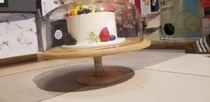 Cake Stand With Glass Cover