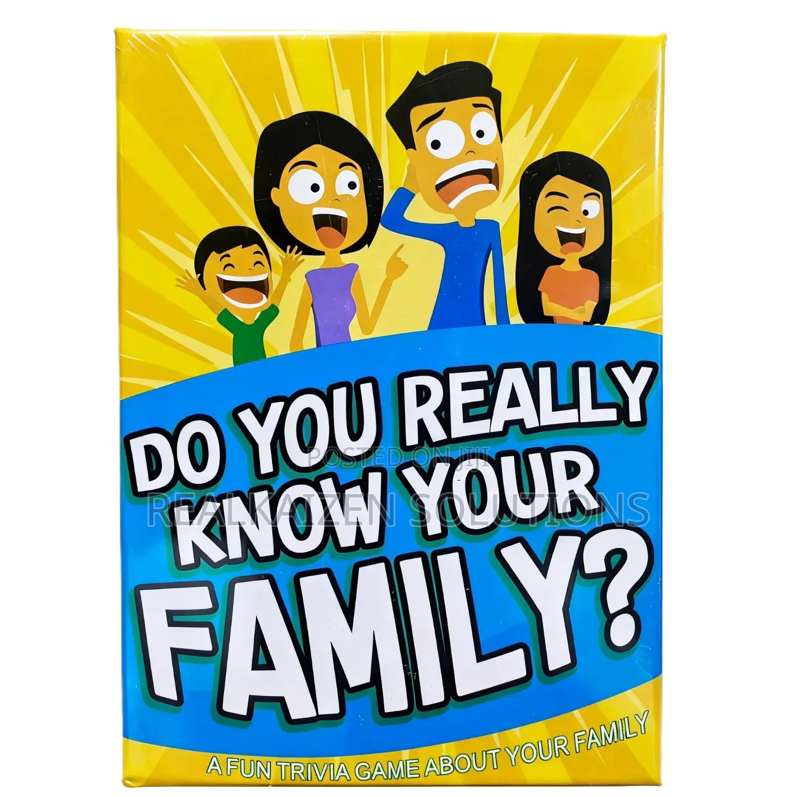 Do You Really Know Your Family? – Fun Family Trivia Card Game