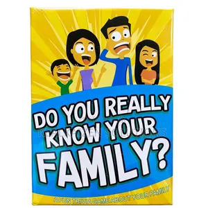 Do You Really Know Your Family? – Fun Family Trivia Card Game