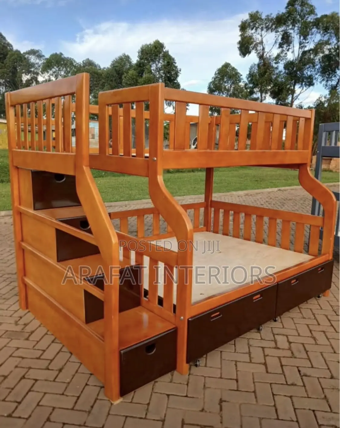 Luxury Solid Wood Children’S Bunk Bed Ensembles