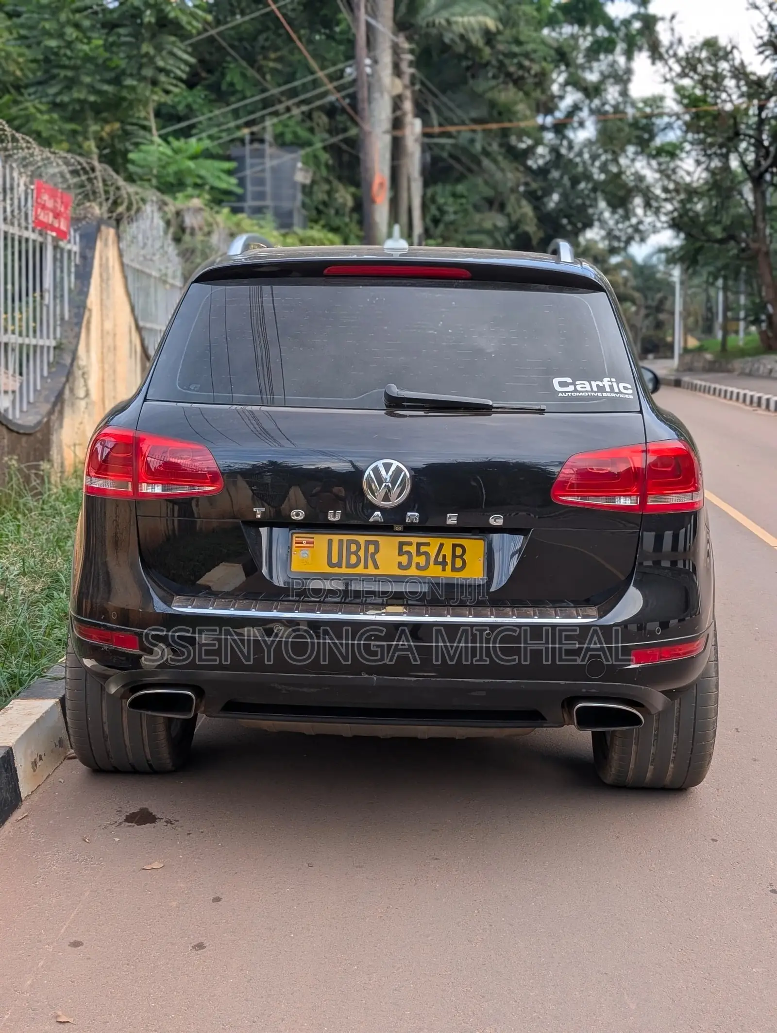 Volkswagen Touareg 2012 Black