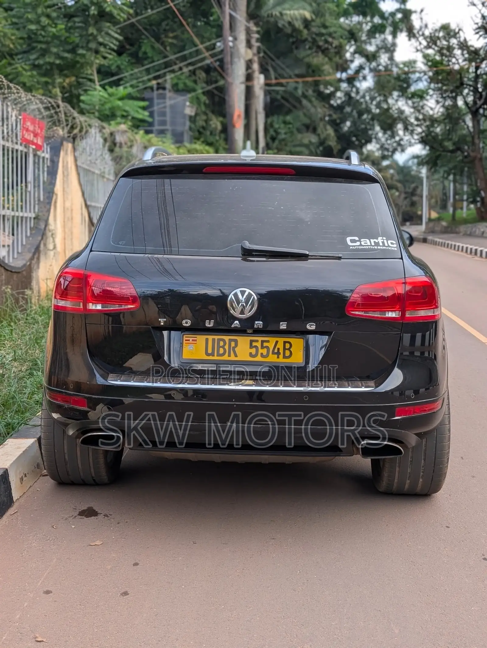 Volkswagen Touareg 2012 Black