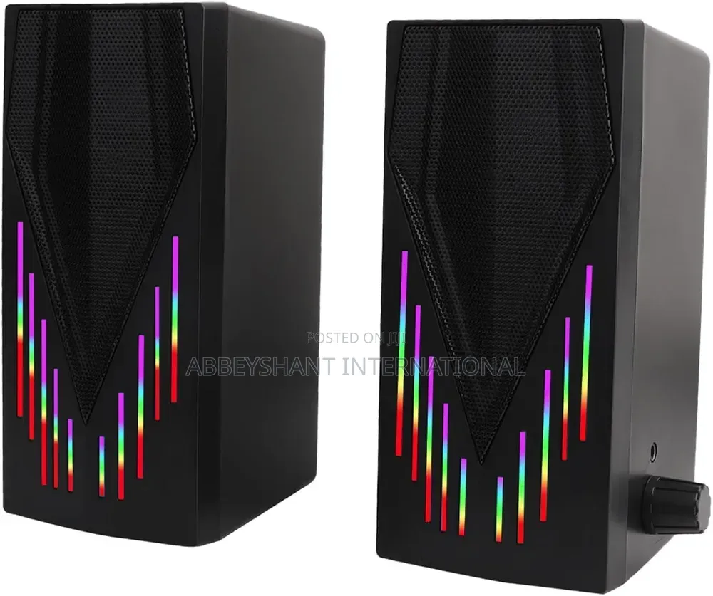 Mini Digital Speaker Laptop RGB Lighting Speaker