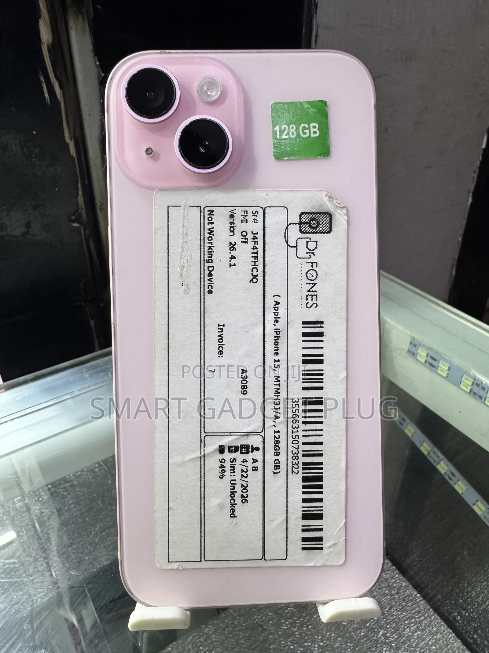 Apple iPhone 15 128 GB Pink