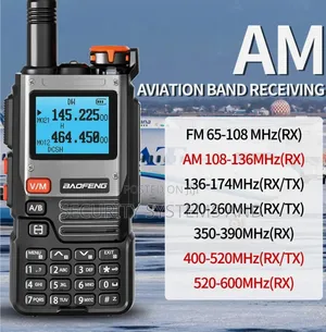 Baofeng Walkie Talkie Uv- Wireless Radio Calls With 5km Coverage