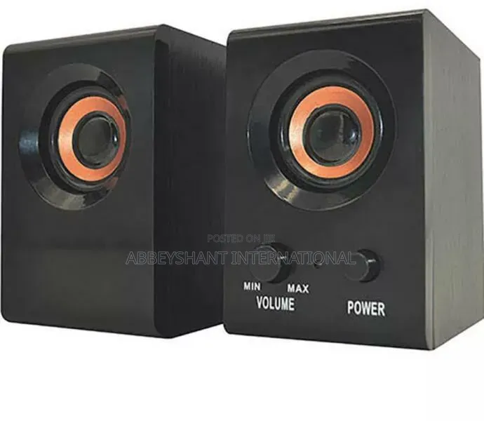 Portable Laptop Speaker Wooden Bodies Speakers