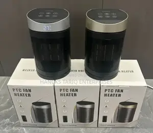 Portable Electric Space Heater With Remote Control Digital Display