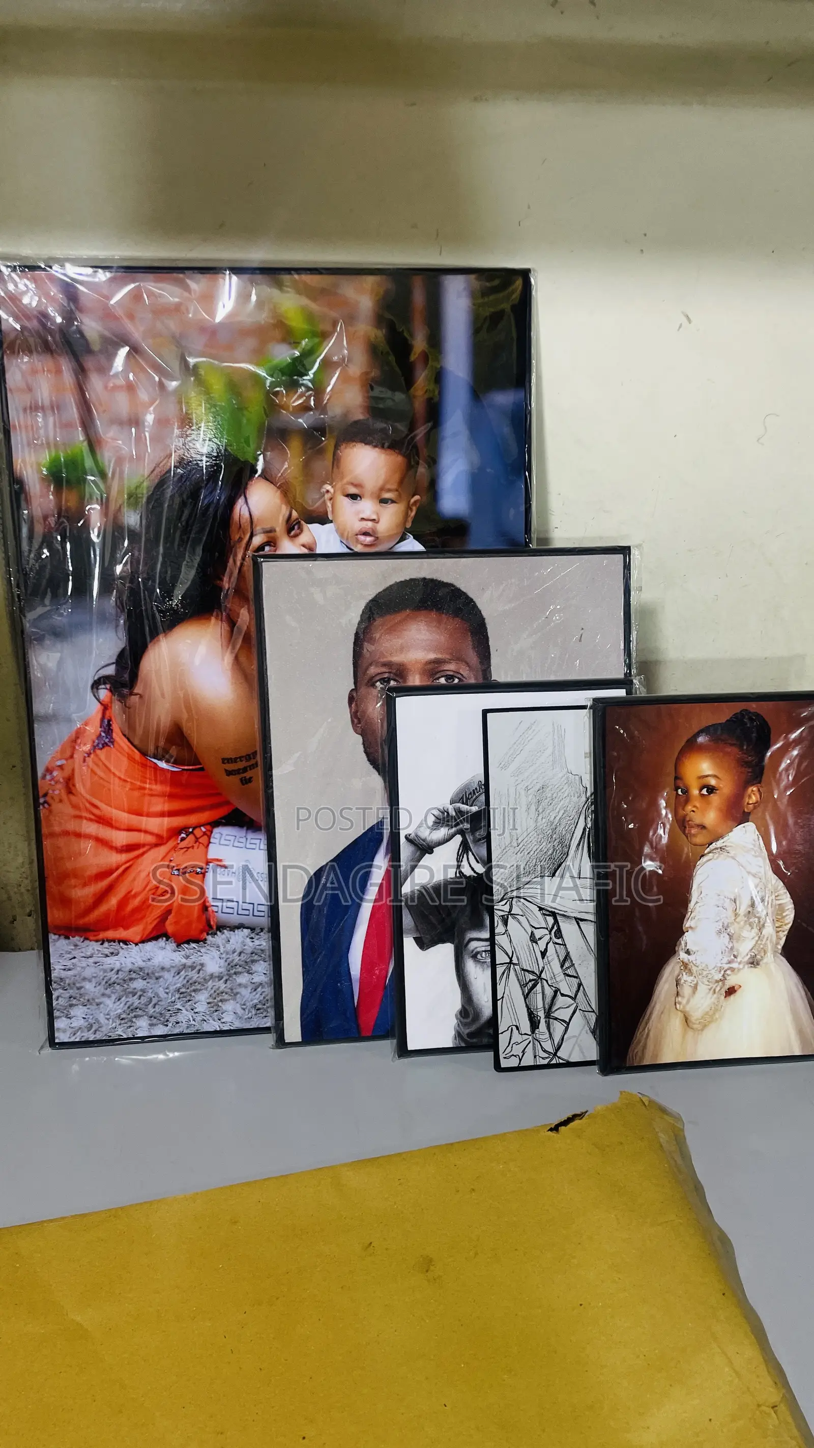 Photos On Board And Frame