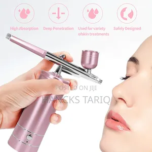 Portable Nano Mist Facial Airbrush – Skin Hydration Treatment Tool