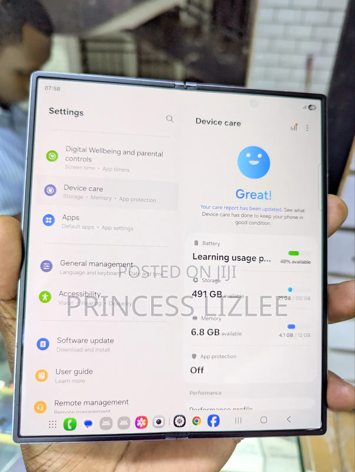 Samsung Galaxy Z Fold6 512 GB Silver