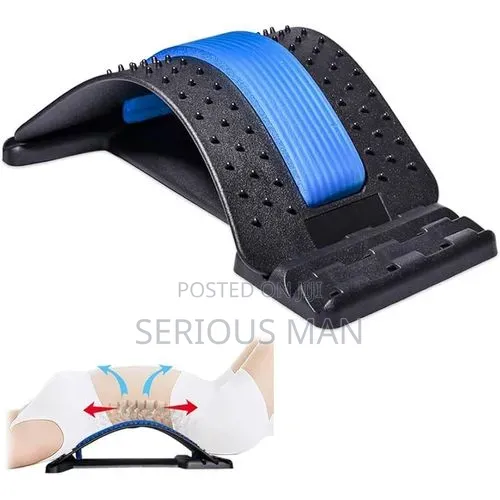 Back Stretcher For Lower Back Pain Relief, 3 Level Adjustable Lumbar
