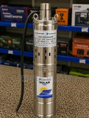 250w Solar Water Pump 75m Head Deep Well Borehole 24v