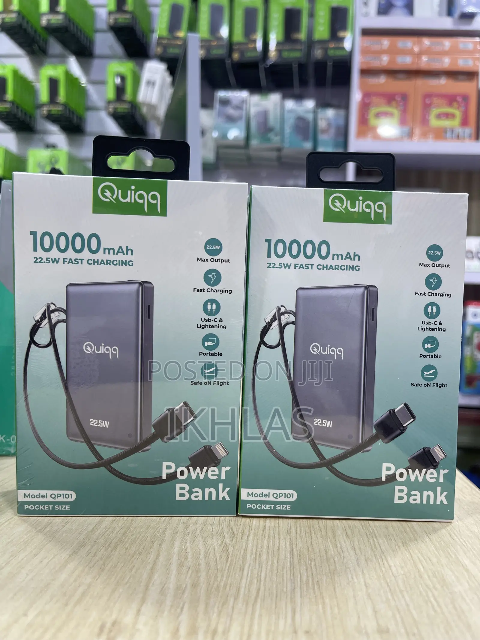 Quiqq Power Bank 10000 Mah