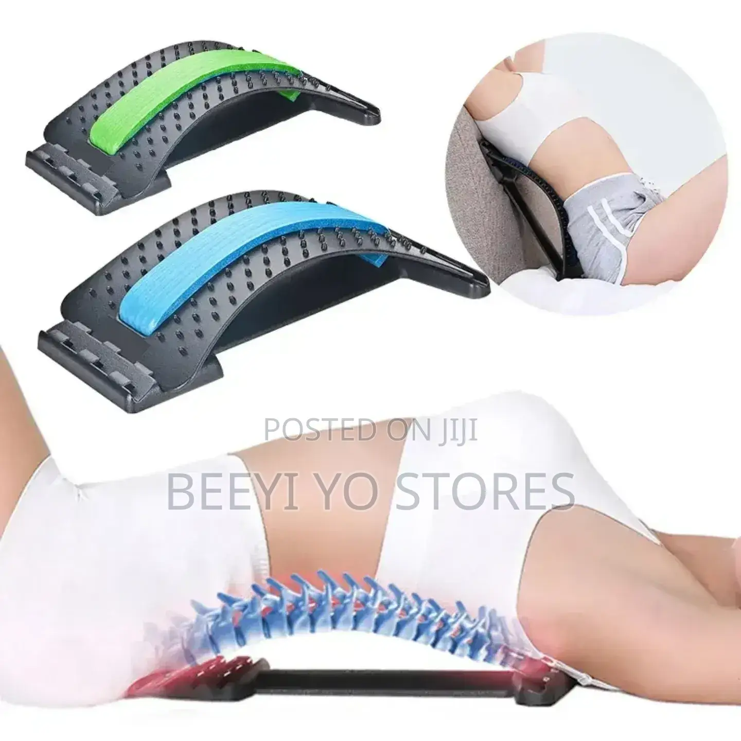 Adjustable Back Stretcher Lumbar Support