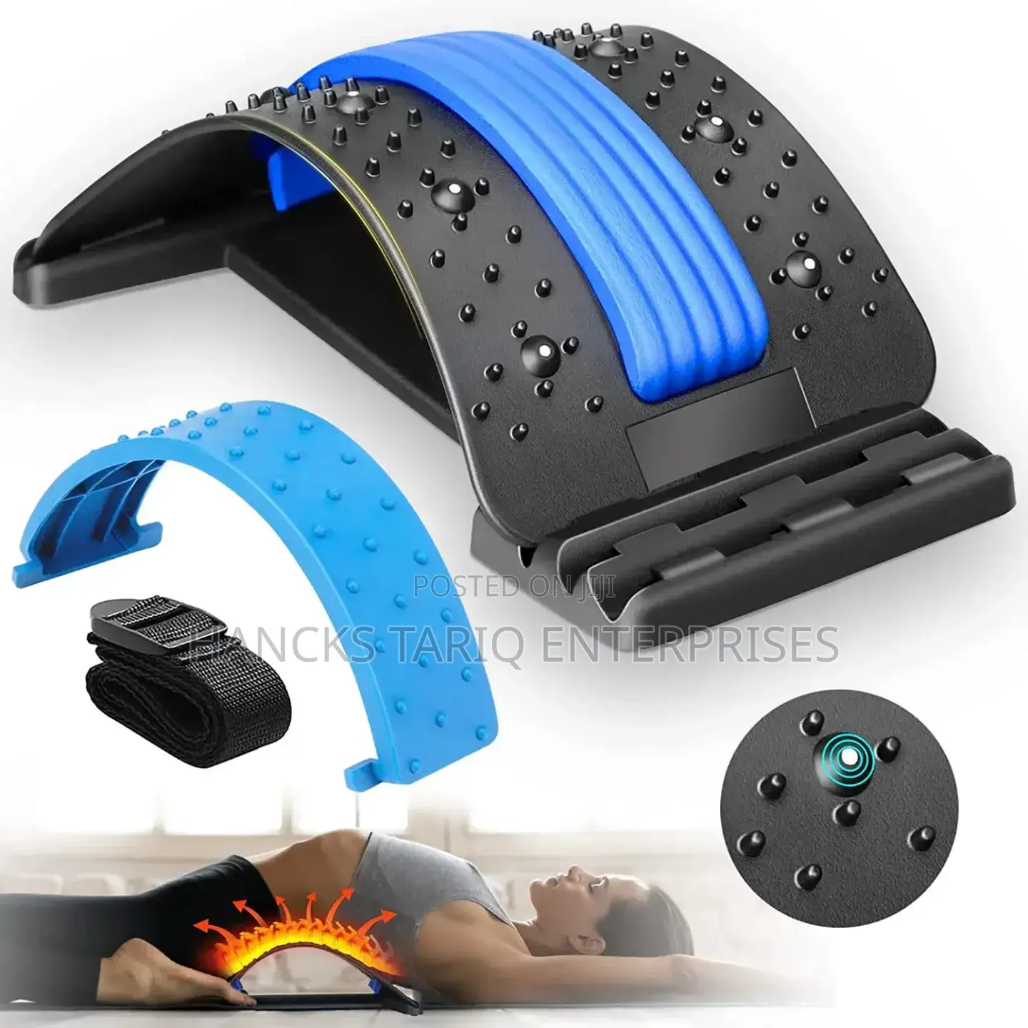 Adjustable Back Stretcher Lumbar Support