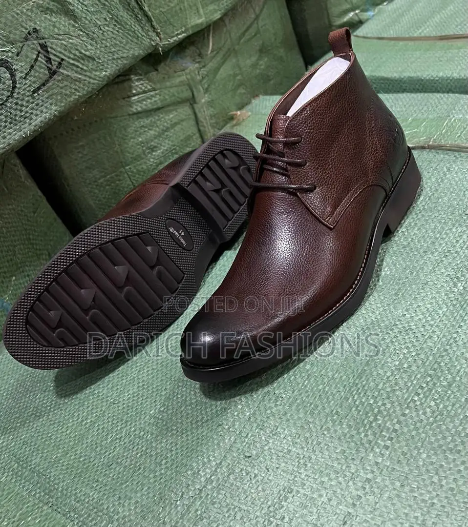 Classic Leather Boots for Men